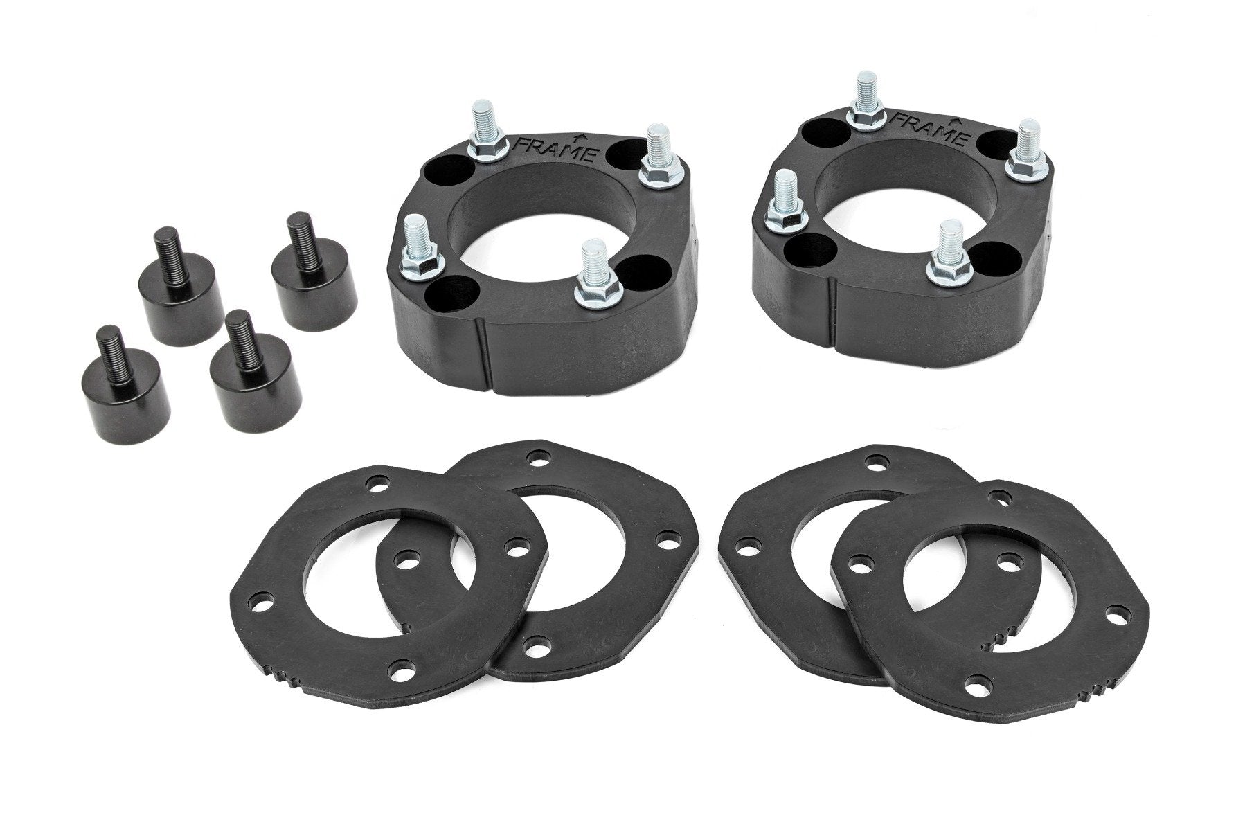 Rough Country 2.5-3in For Toyota Leveling Strut Extensions 07-21 Tundra 2WD 871