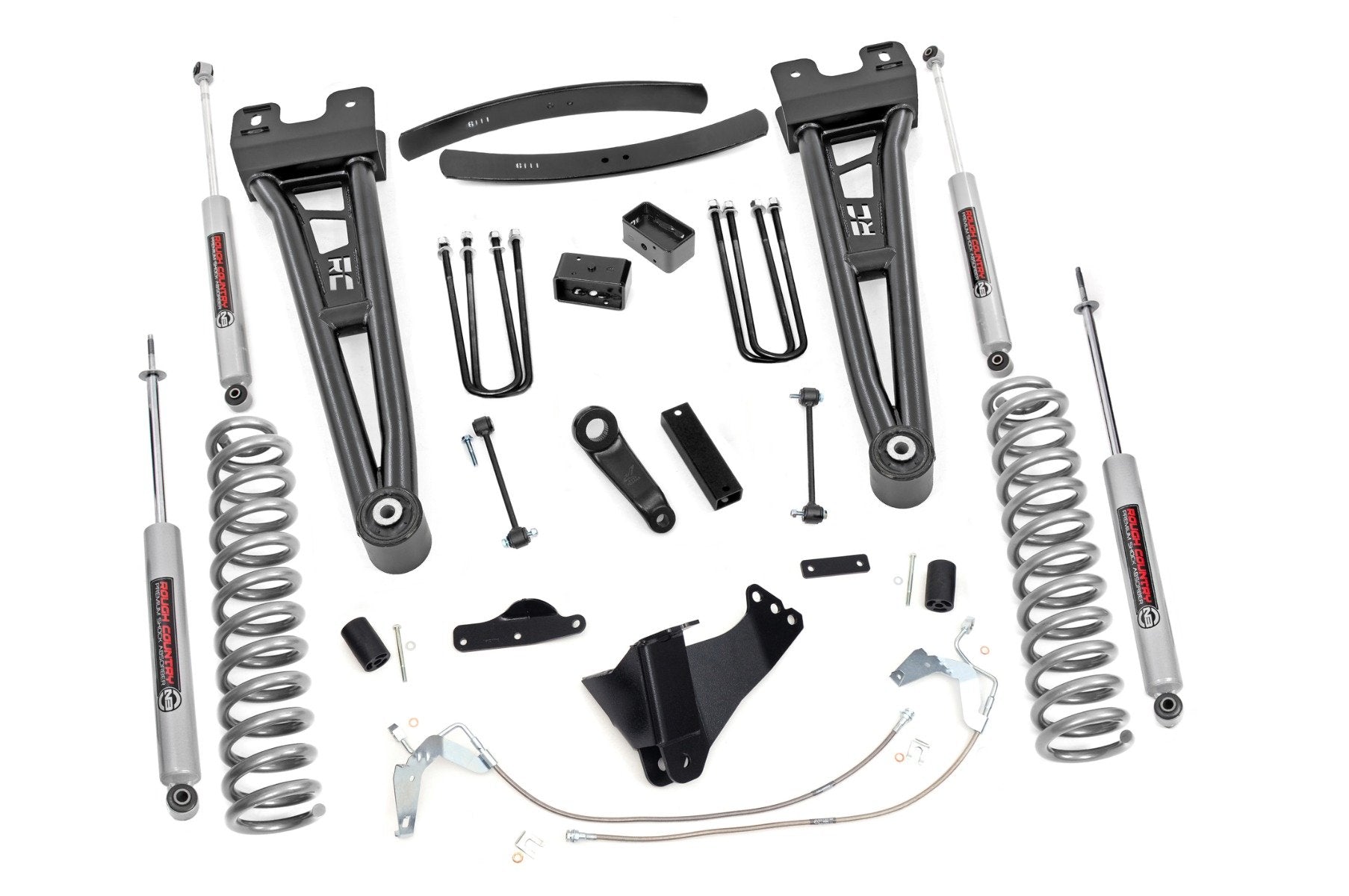 Rough Country 4d F250 F350 Super Duty 6" Radius Arm Susp Lift Kit 08-10 GAS 4wd 539.20
