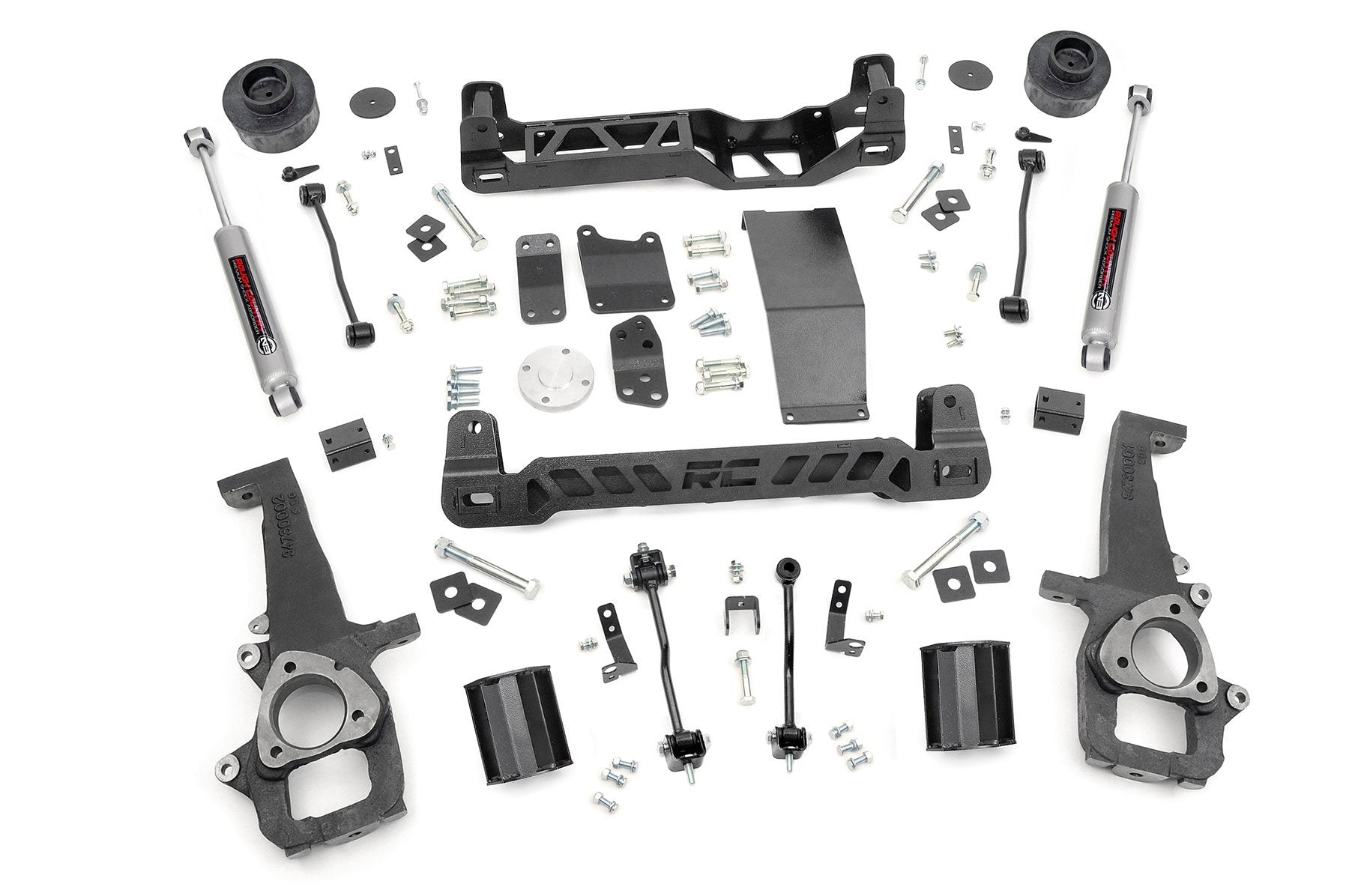 Rough Country 4in Dodge Suspension Lift Kit 09-11 for RAM 1500 4wd 32830