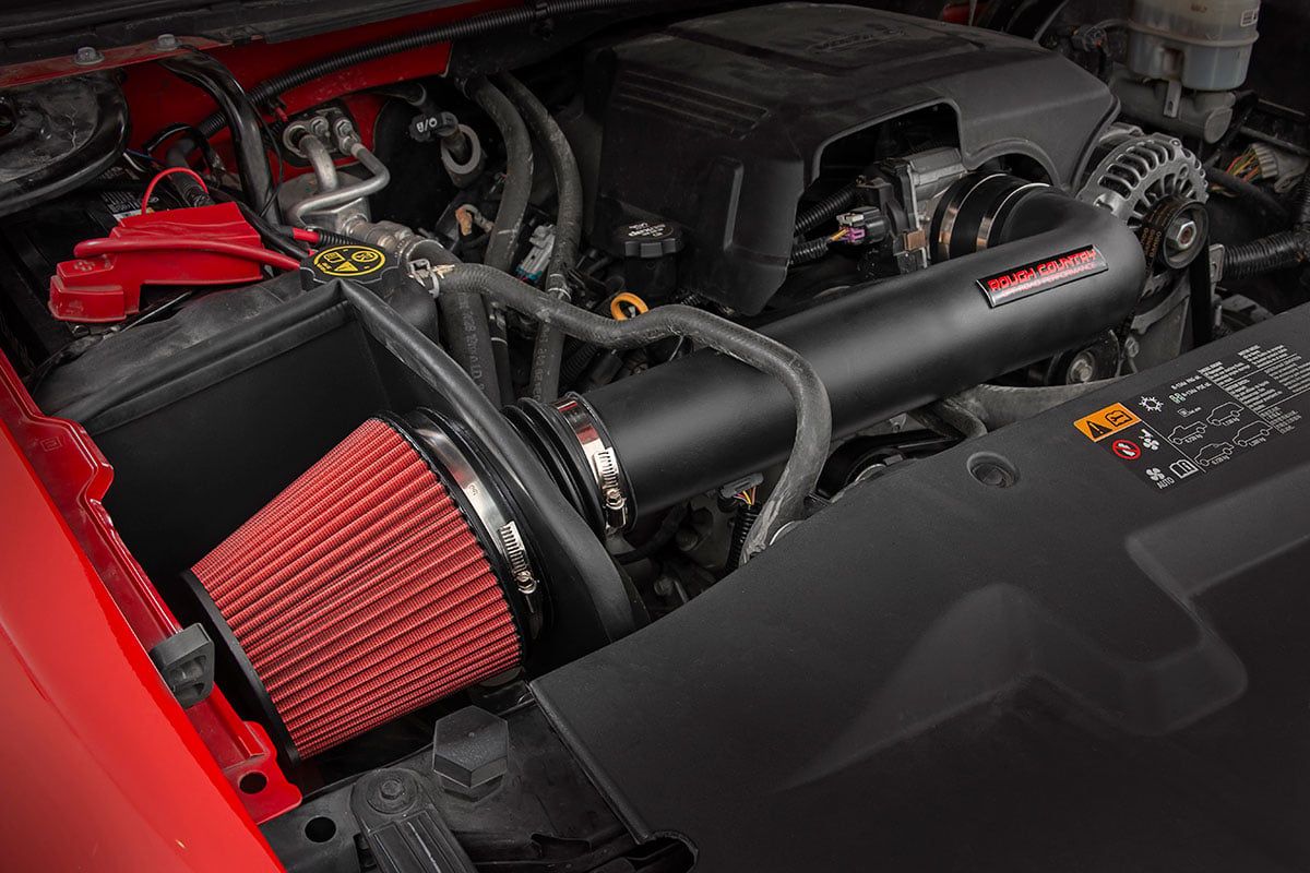Rough Country Cold Air Intake Cadillac Escalade 09-14 6.2L Engine 10543_B