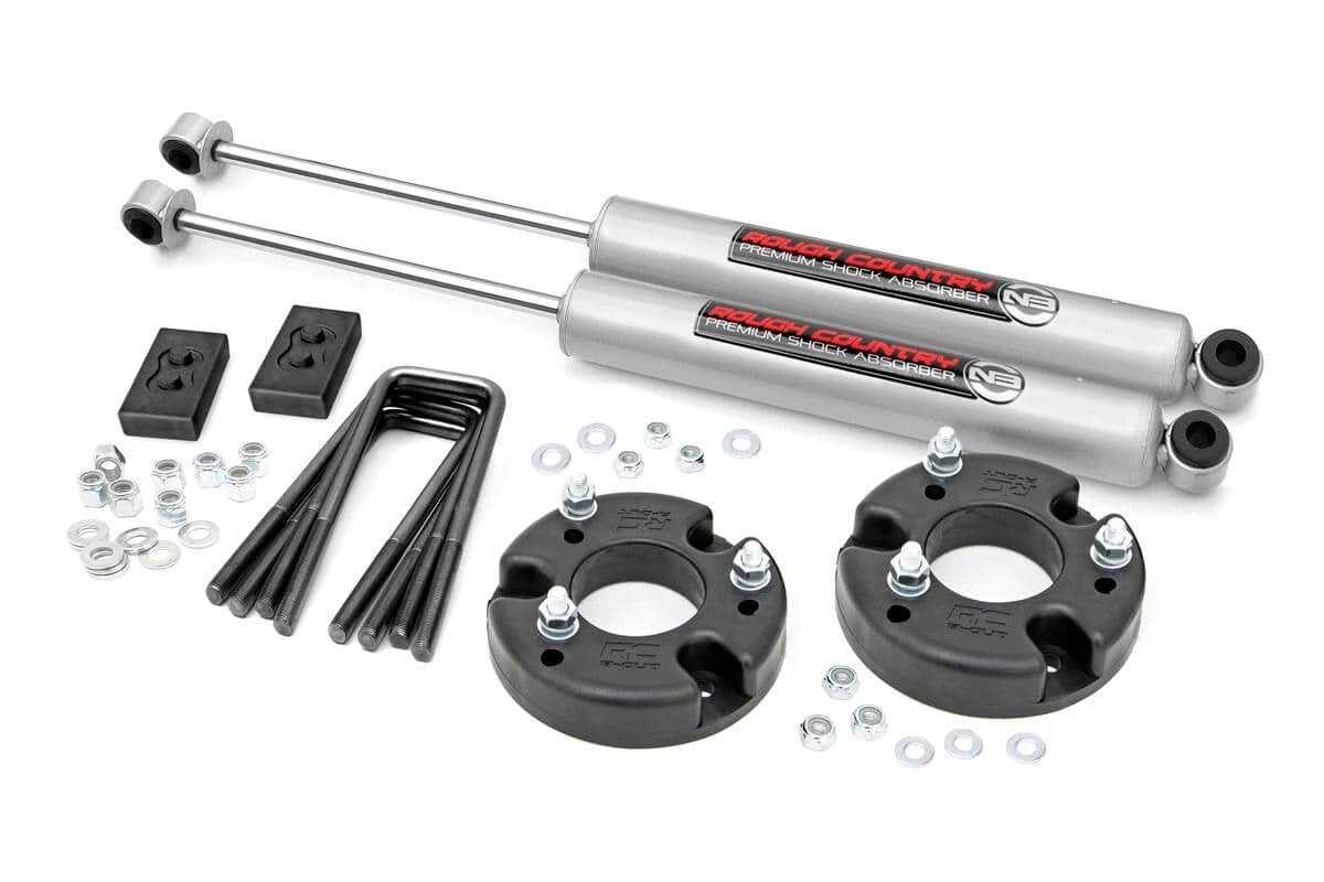 Rough Country 2in Fits Ford Leveling Kit w/N3 Shocks 2021 F-150 57130