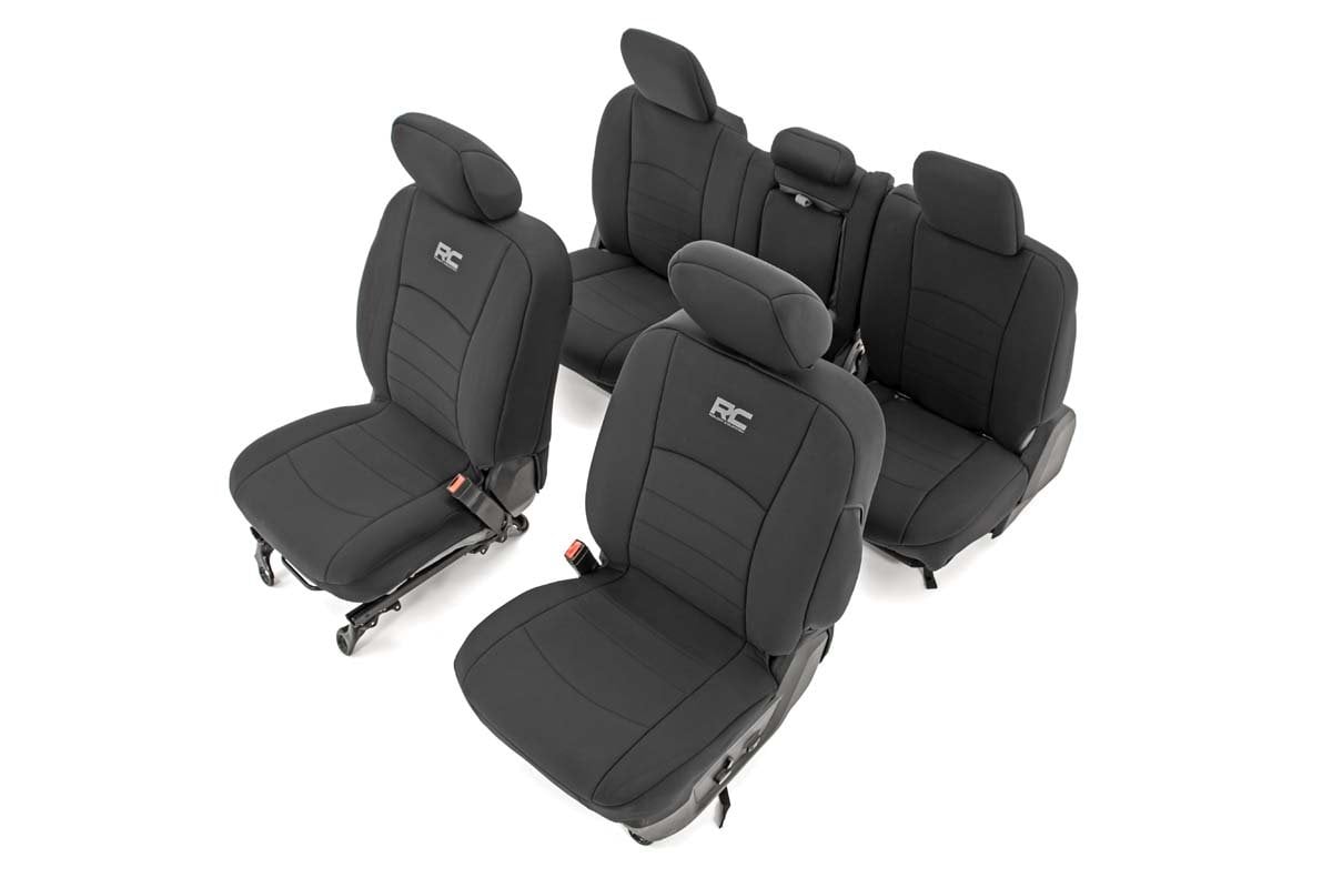 Rough Country Front & Rear Seat Covers Ram 1500 19-23 91041