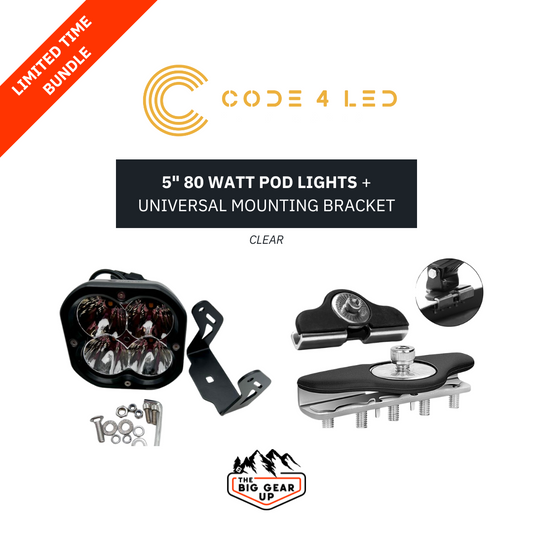 CODE 4 | 5" Pod Light Bundle (Clear)