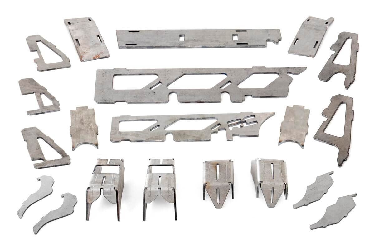 Rough Country DANA 30 Front Axle Truss & Gusset Kit fits JK 10565