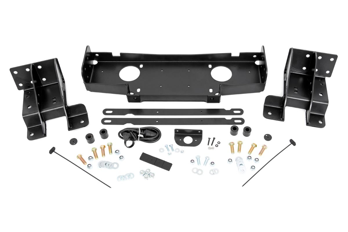 Rough Country Jeep Hidden Winch Mounting Plate 14-20 Grand Cherokee WK2 10602