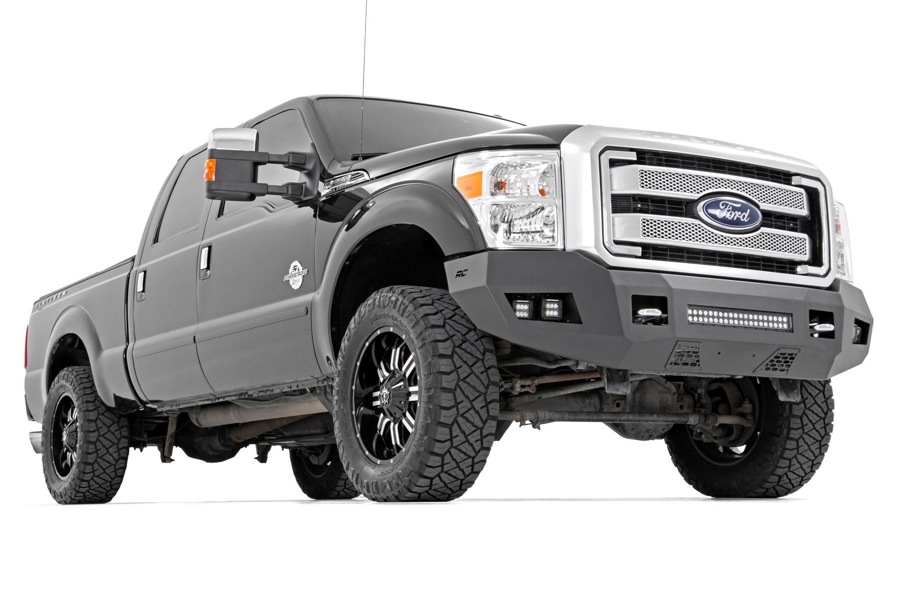 Rough Country Ford Heavy-Duty Front LED Bumper 11-16 F-250/F-350 10783