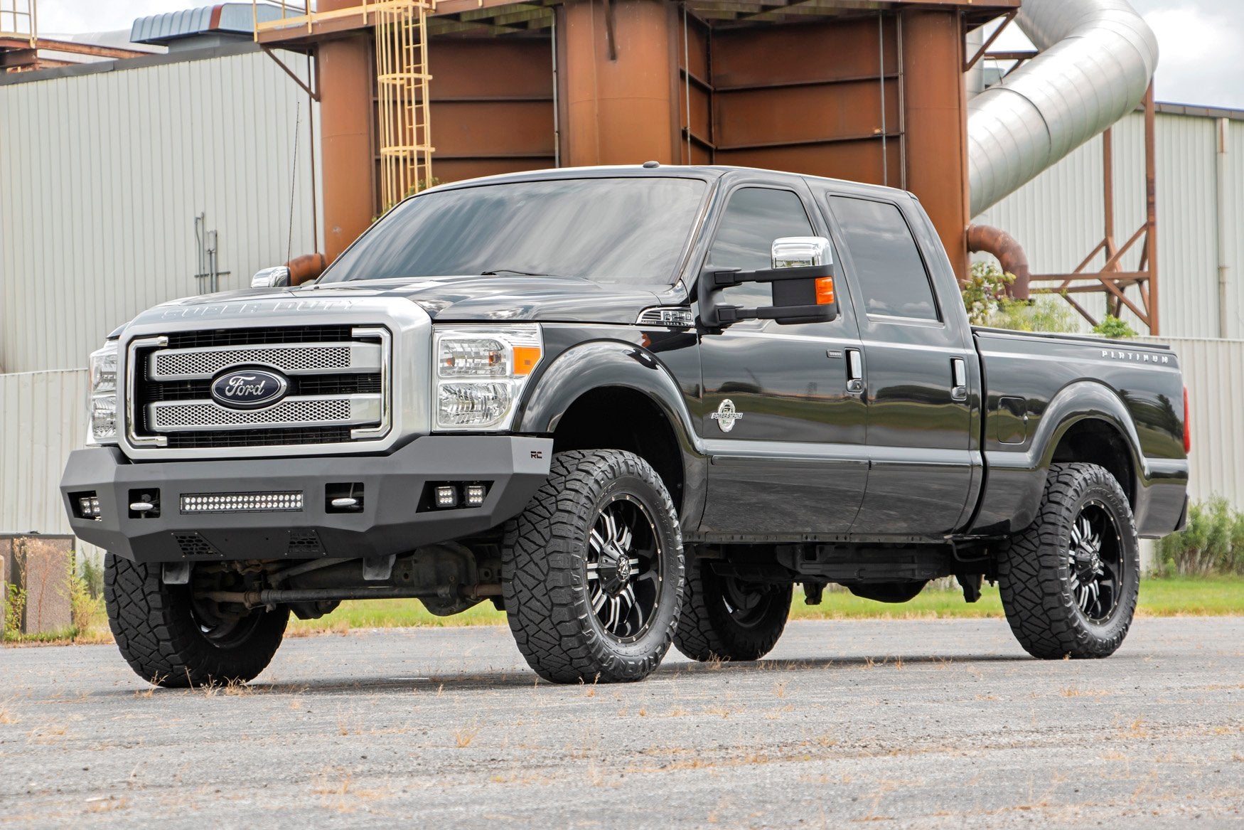 Rough Country Ford Heavy-Duty Front LED Bumper 11-16 F-250/F-350 10783