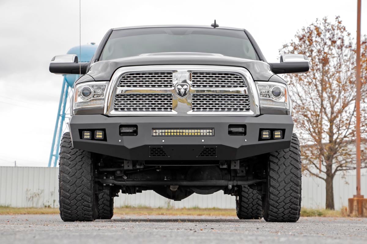 Rough Country Ram Heavy-Duty Front LED Bumper 10-18 2500/3500 10785