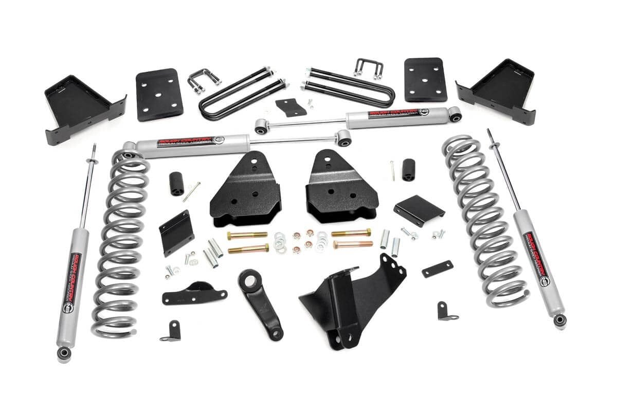 Rough Country 4.5in Lift Kit for Ford N2.0 15-16 F-250 4wd w/o Overloads 534.20