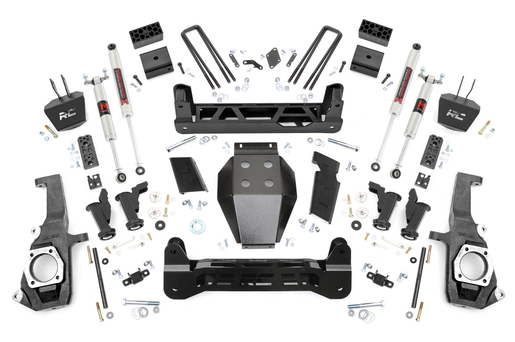 Rough Country 5" Lift Kit Torsion Drop M1 Chevy/GMC 2500HD/3500HD 11-19 -1