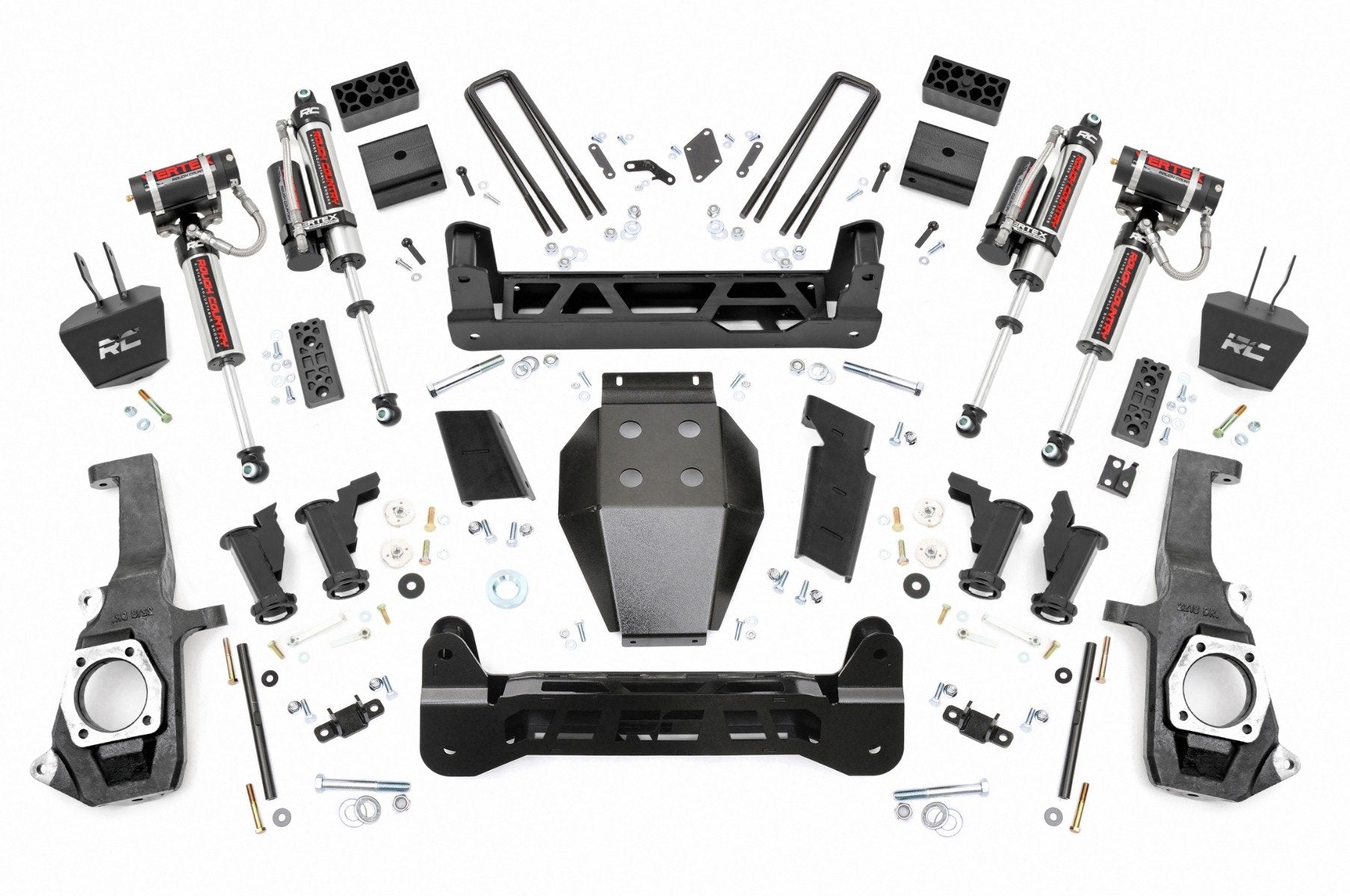 Rough Country 5" Lift Kit Torsion Drop Vertex Chevy/GMC 2500HD/3500HD 11-19 10350