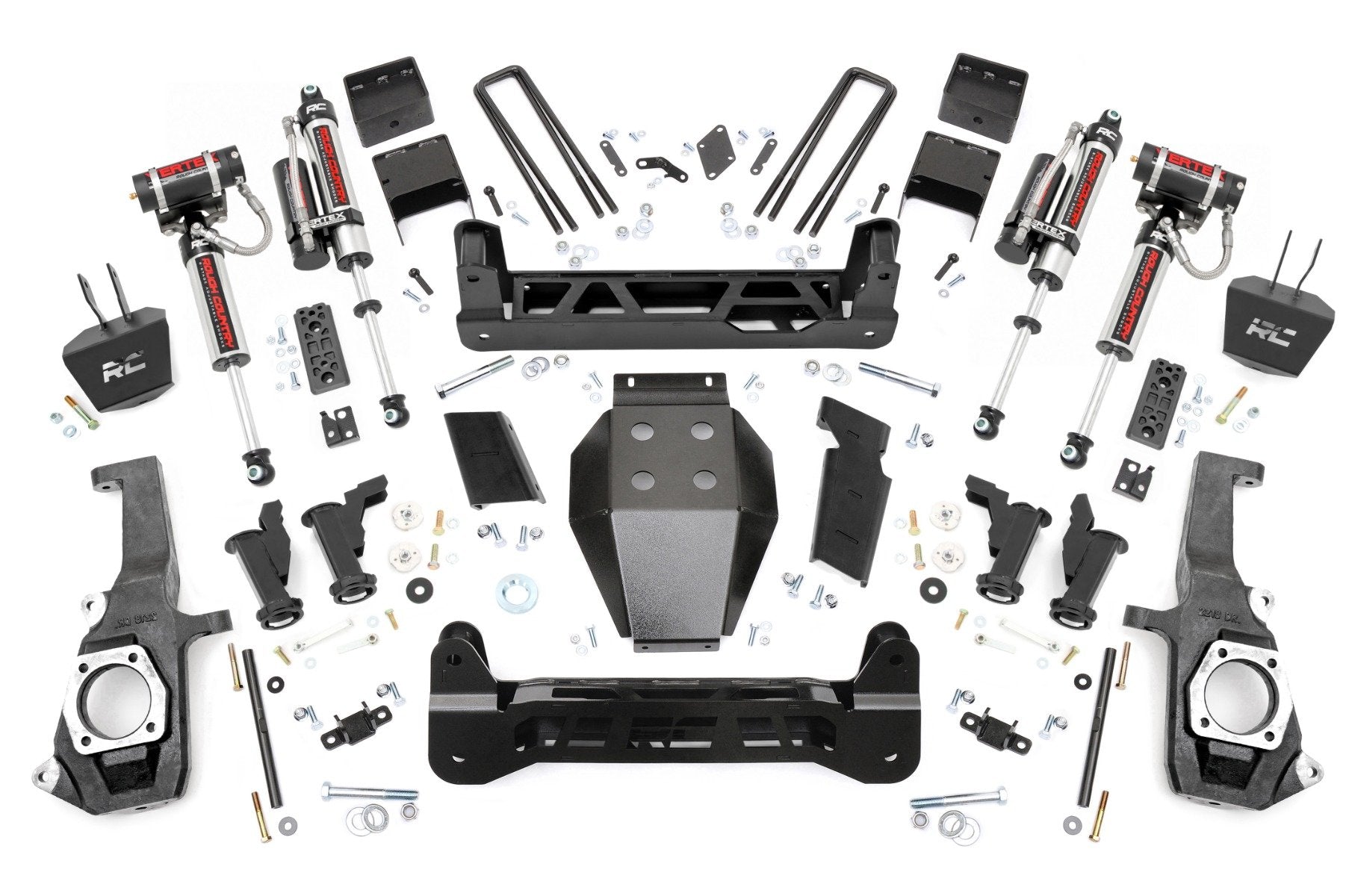 Rough Country 7.5" Lift Kit Torsion Drop Vertex Chevy/GMC 2500HD/3500HD 11-19 10450