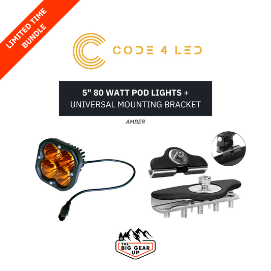 CODE 4 | 5" Pod Light Bundle (Amber)