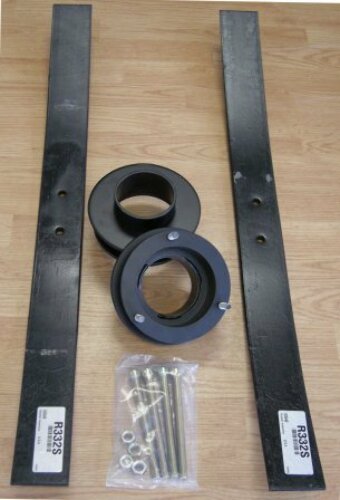 2" Leveling Kit w/ AAL and 3.5" u-bolts for Dodge Ram 2500 3500