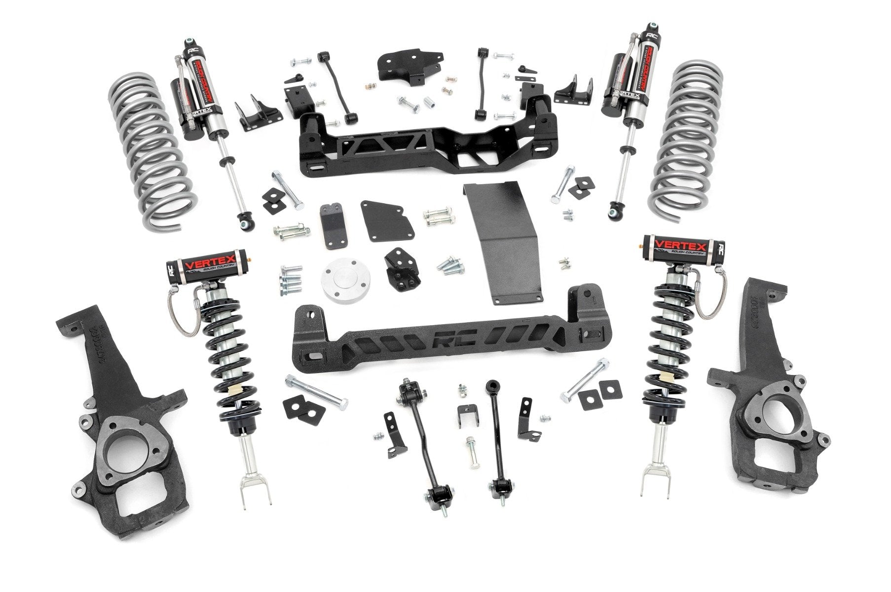 Rough Country 6" for Dodge Suspension Lift Kit Vertex Strut& Shock Ram 1500 4wd 33250