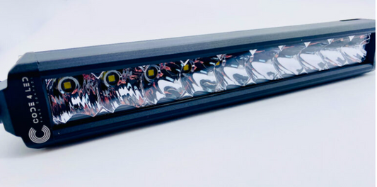 Code 4 LED Supply Clear Single Row Light Bars - 38 inch 180 watt