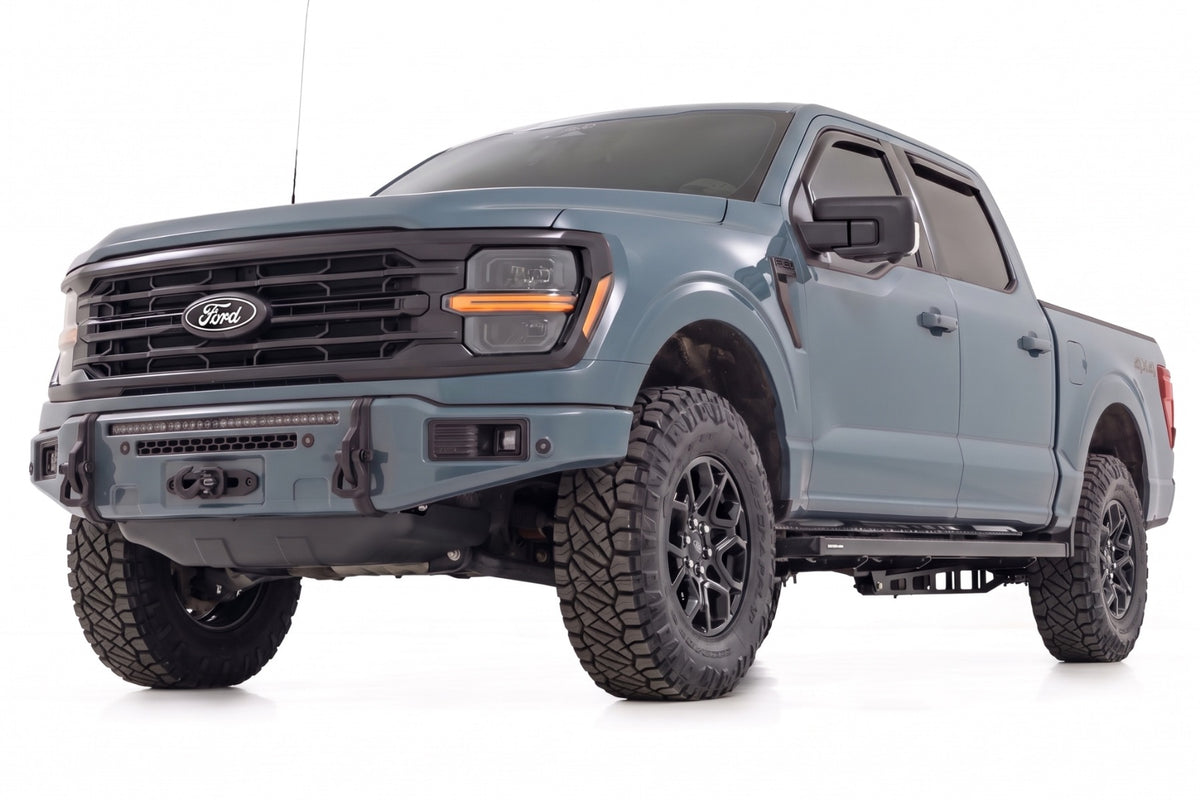 Rough Country FXS Front Bumper | KU Area 51 | EcoBoost | for Ford F150 21-25 13012-KU