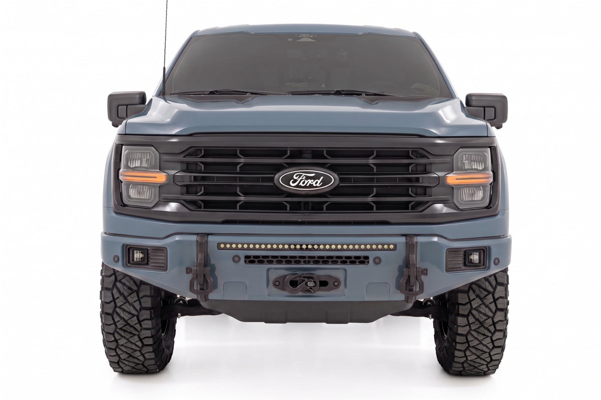 Rough Country FXS Front Bumper | KU Area 51 | EcoBoost | for Ford F150 21-25 13012-KU