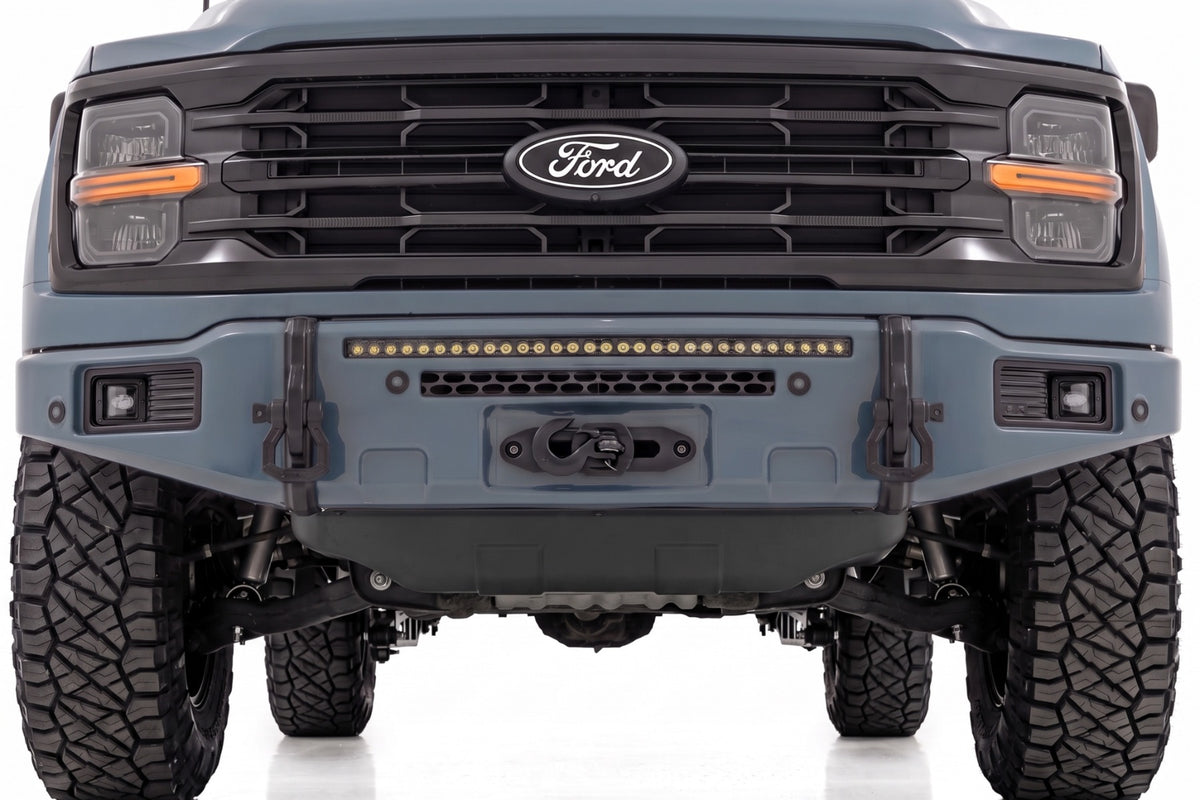 Rough Country FXS Front Bumper | KU Area 51 | EcoBoost | for Ford F150 21-25 13012-KU