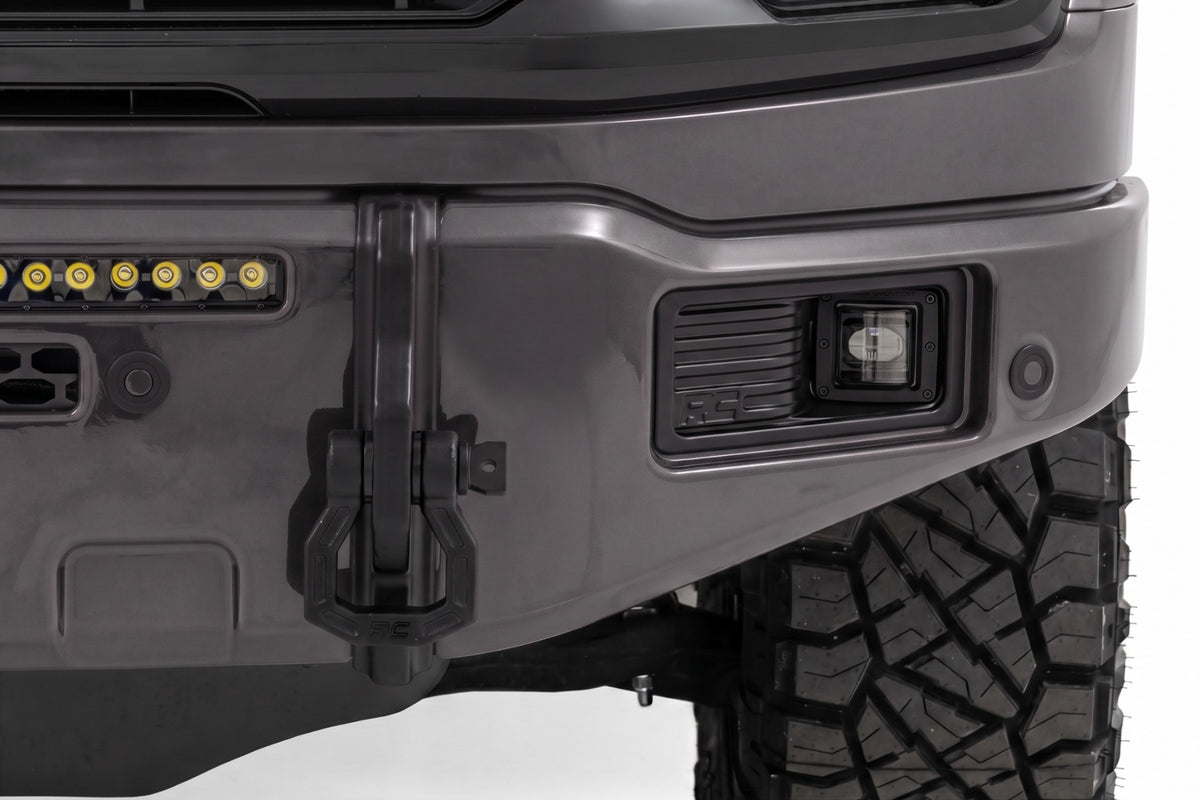 Rough Country FXS Front Bumper | M7 Carbonized Gray EcoBoost for Ford F150 21-25 13012-M7