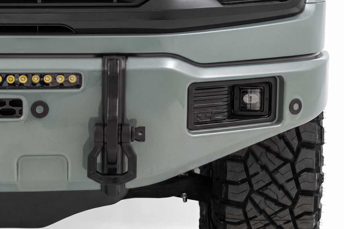 Rough Country FXS Front Bumper | BN Silver Spruce | EcoBoost for Ford F150 21-25 13012-BN