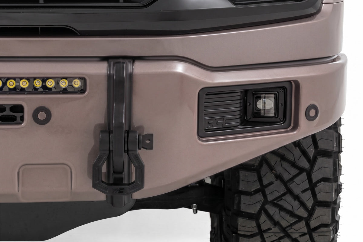 Rough Country FXS Front Bumper | D1 Stone Gray | EcoBoost | for Ford F150 21-25 13012-D1