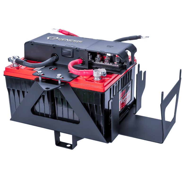 Genesis Offroad GEN3 Dual Battery Kit for 2007-2018 Jeep Wrangler RHD