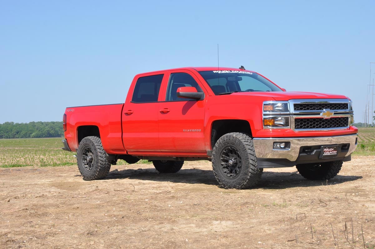 Rough Country 2.5" GM Leveling Lift Kit N3 Struts 07-18 1500 Cast Steel or Alum 1319