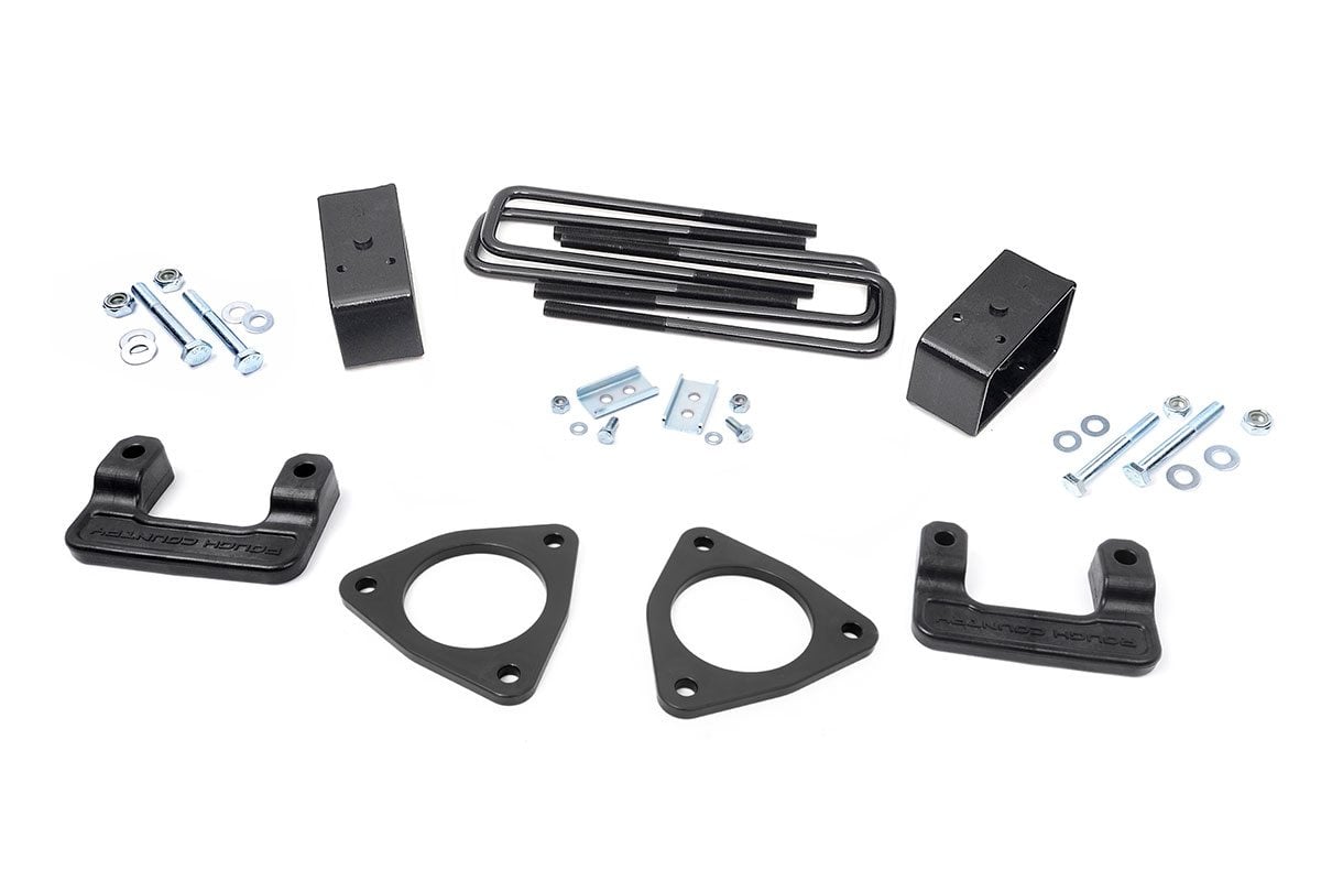 Rough Country 2.5" GMC Leveling Lift Kit 14-18 1500 Denali PU w/MagneRide Alum 1314