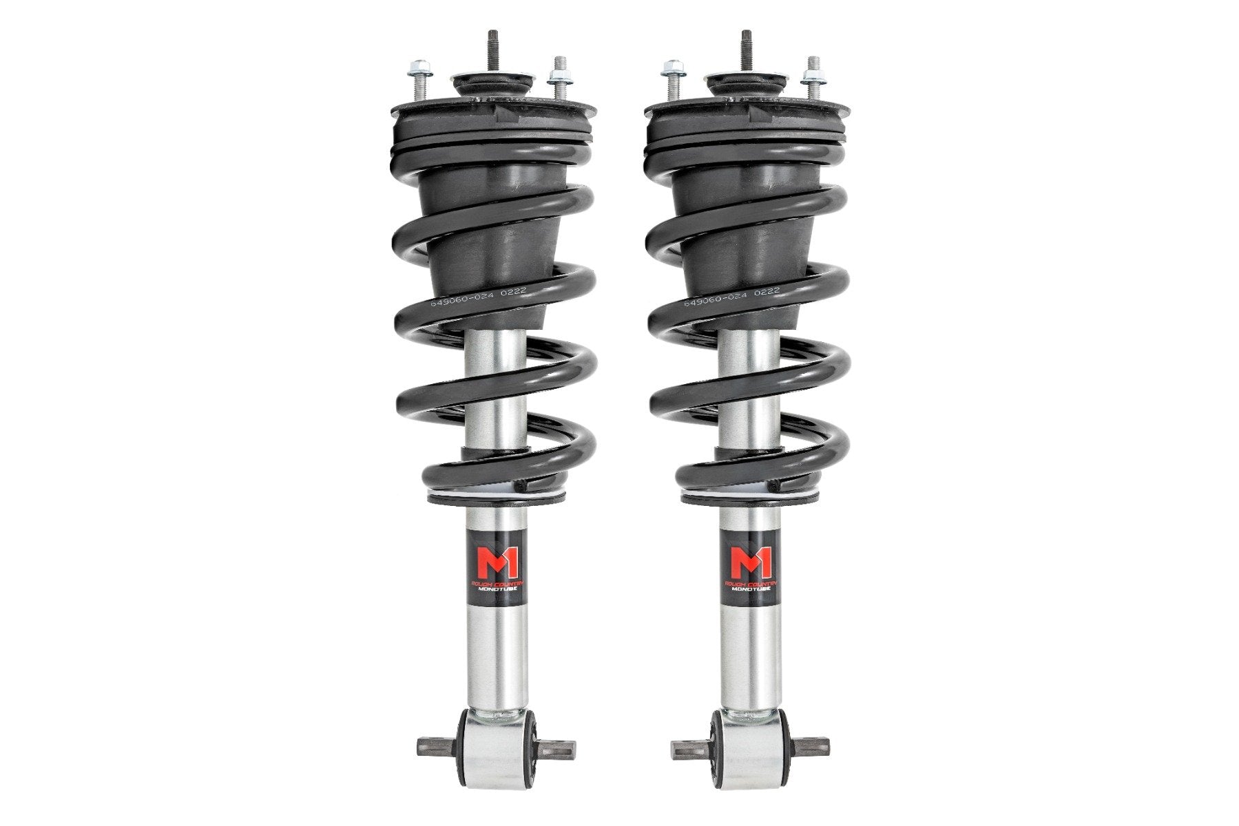 Rough Country M1 Adjustable Lowering Struts | Monotube | -2" | Chevy/GMC 1500 (14-18 & Classic) 502189