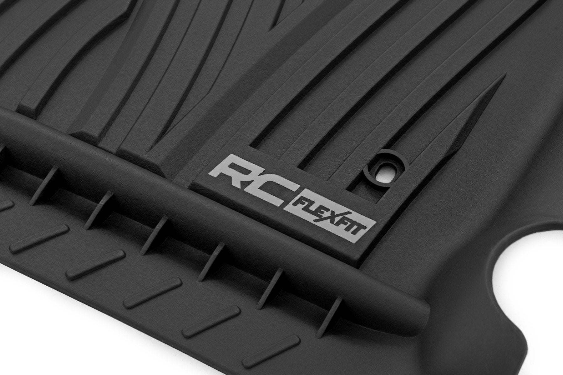 Rough Country Floor Mats FR & RR Double Cab for Toyota Tundra 14-21 FF-71413