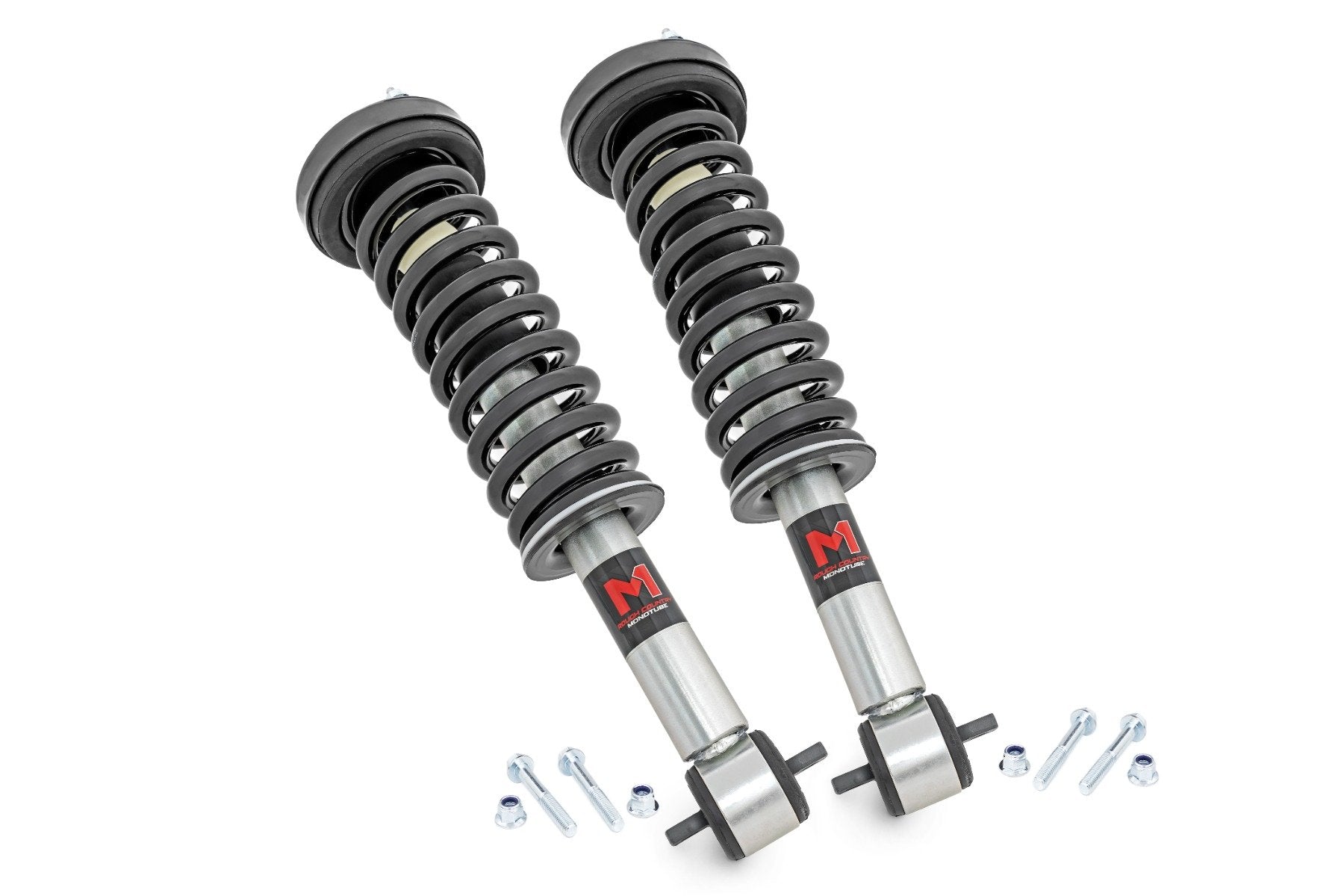Rough Country M1 Adjustable Leveling Struts 0-2" Ford F-150 4WD 2014-2022 502068