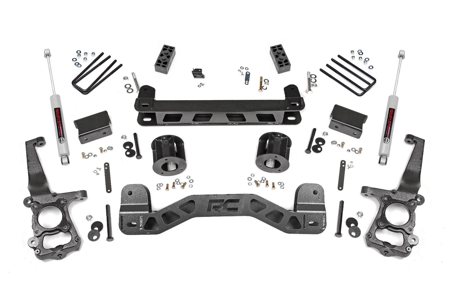 Rough Country 4in for Ford Suspension Lift Kit 15-20 F-150 2WD 55130