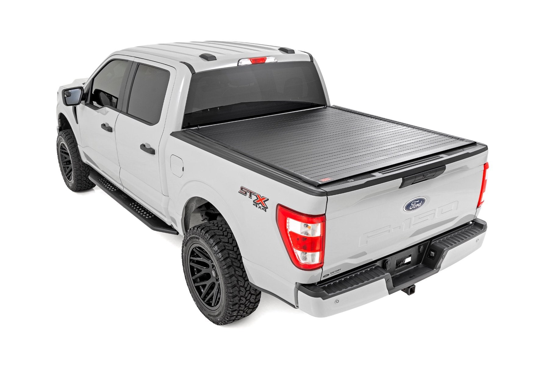 Rough Country Hard RollUp Bed Cover 5'7" Bed Ford F150 15-24/Lightning 22-24 50221550