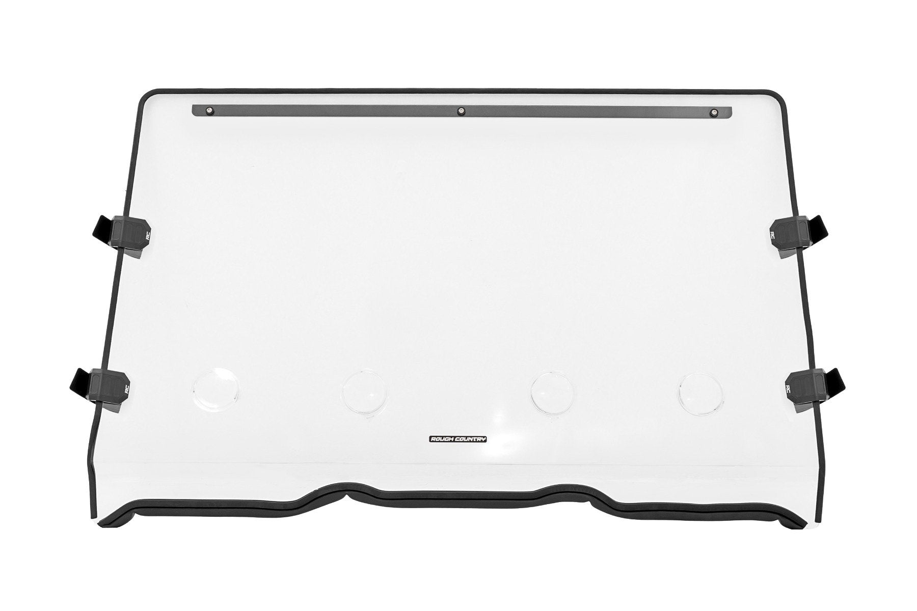 Rough Country Vented Full Windshield | Scratch Resistant | Polaris Ranger 570