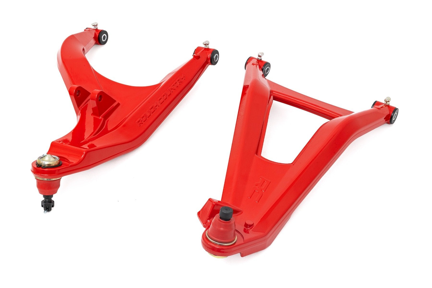 Rough Country 6" Lift Kit Gas Radius Arm V2 for Ford F250/F350 4wd 23-25 97041RED