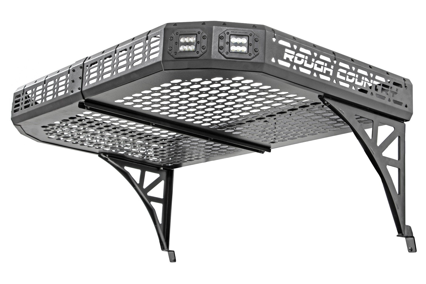 Rough Country Can-Am Rear Cargo Rack w/o Cube Lights 17-22 Defender 97024