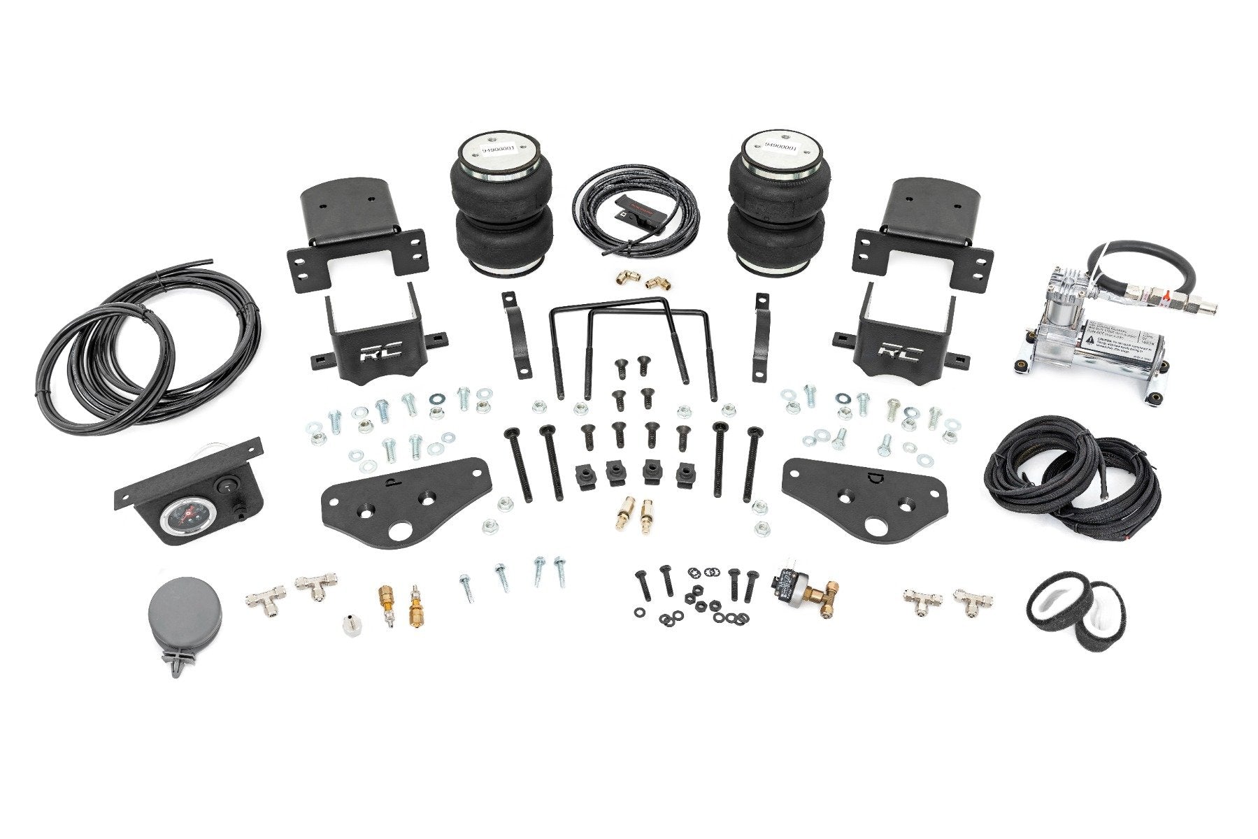 Rough Country Air Spring Kit w/Compressor | for Ford F-250/F-350 4WD 17-25 10038AC