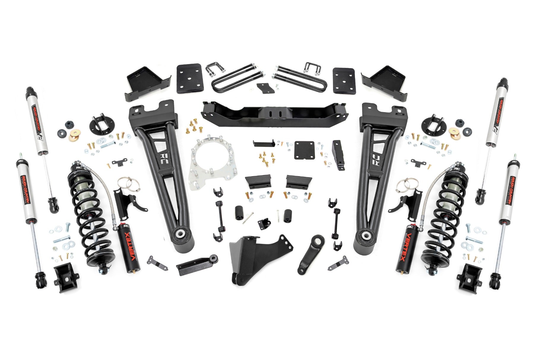 Rough Country 6" Lift Kit R/A OVLDS C/O V2 For Ford SuperDuty 4wd 17-22 51258