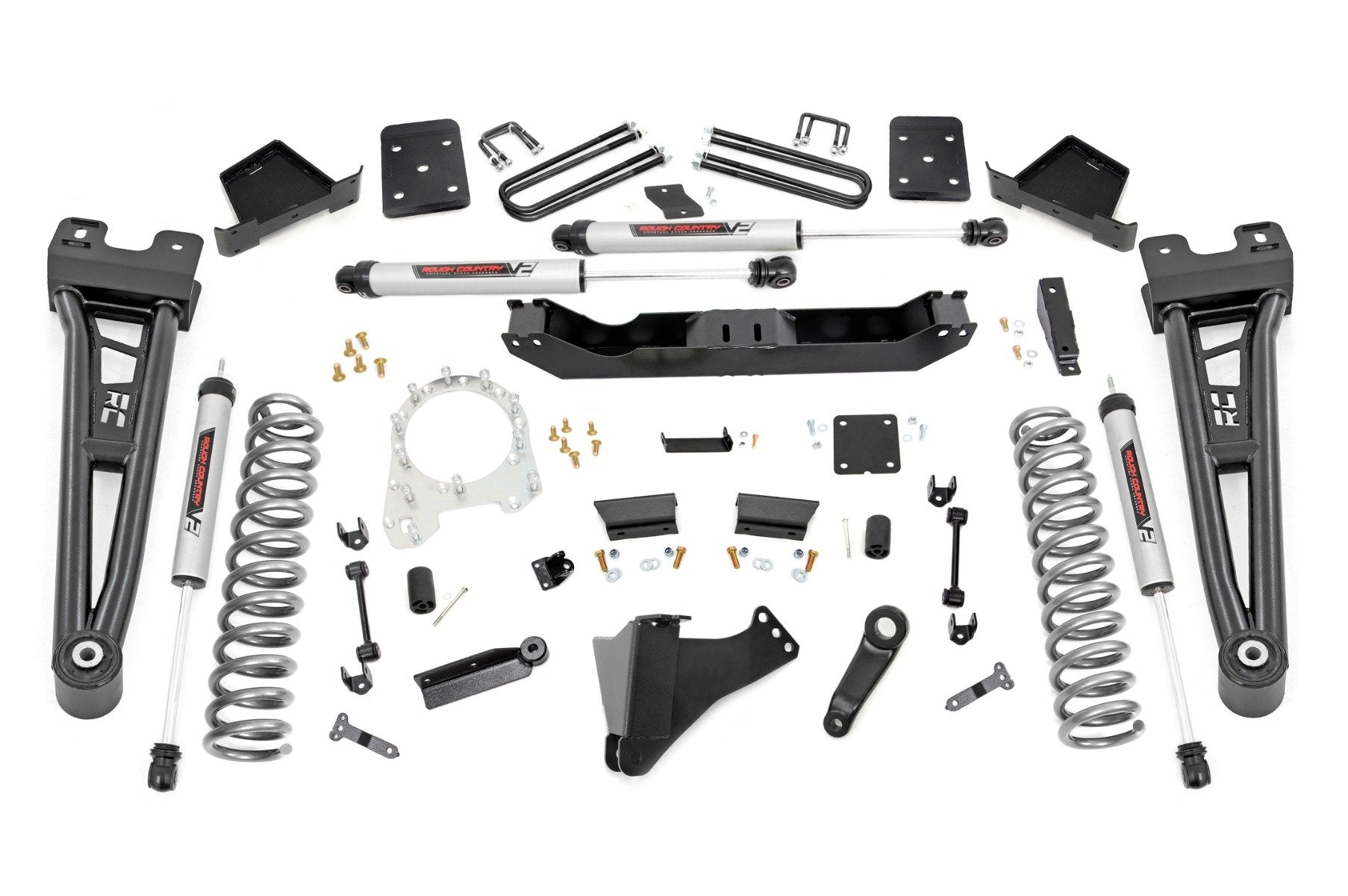 Rough Country 6" for Ford Lift Kit w/Radius V2 17-19 F-250/350 4wd Diesel 55670