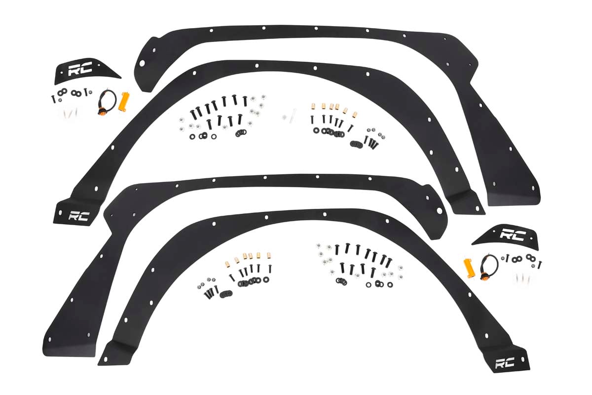 Rough Country Jeep Front & Rear Fender Delete Kit 18-20 Wrangler JL 10539
