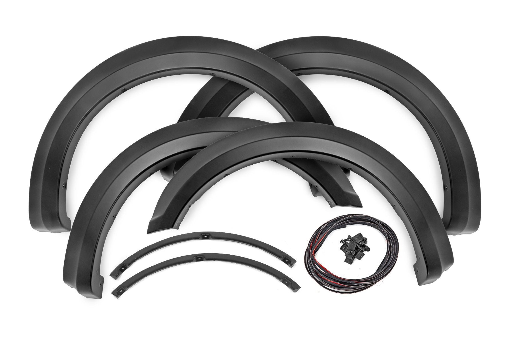 Rough Country Fender Flares Sport E2 Magma Red Ford F150 18-20 S-F11811-E2