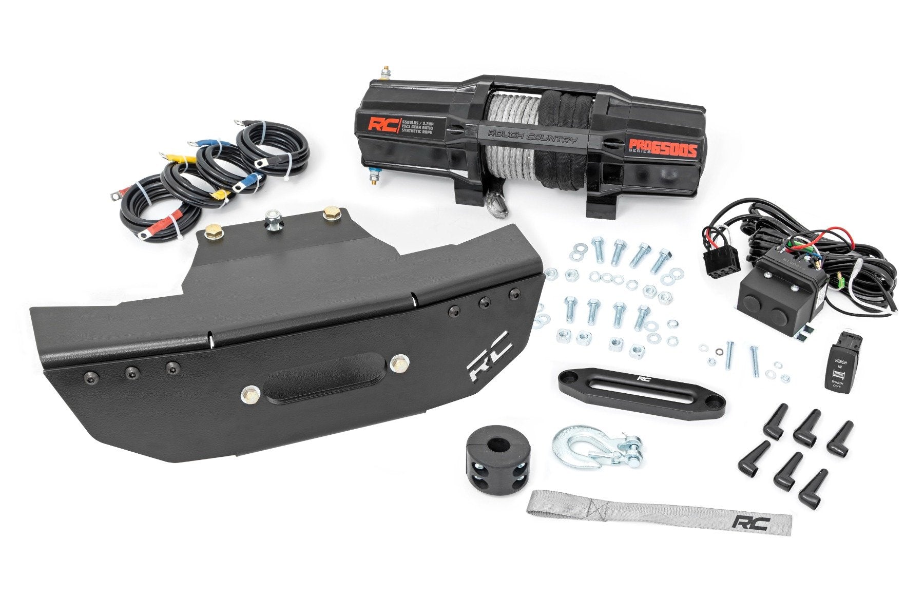 Winch Mount RS6500S Polaris RZR Turbo S 4WD 2018-2021 93157