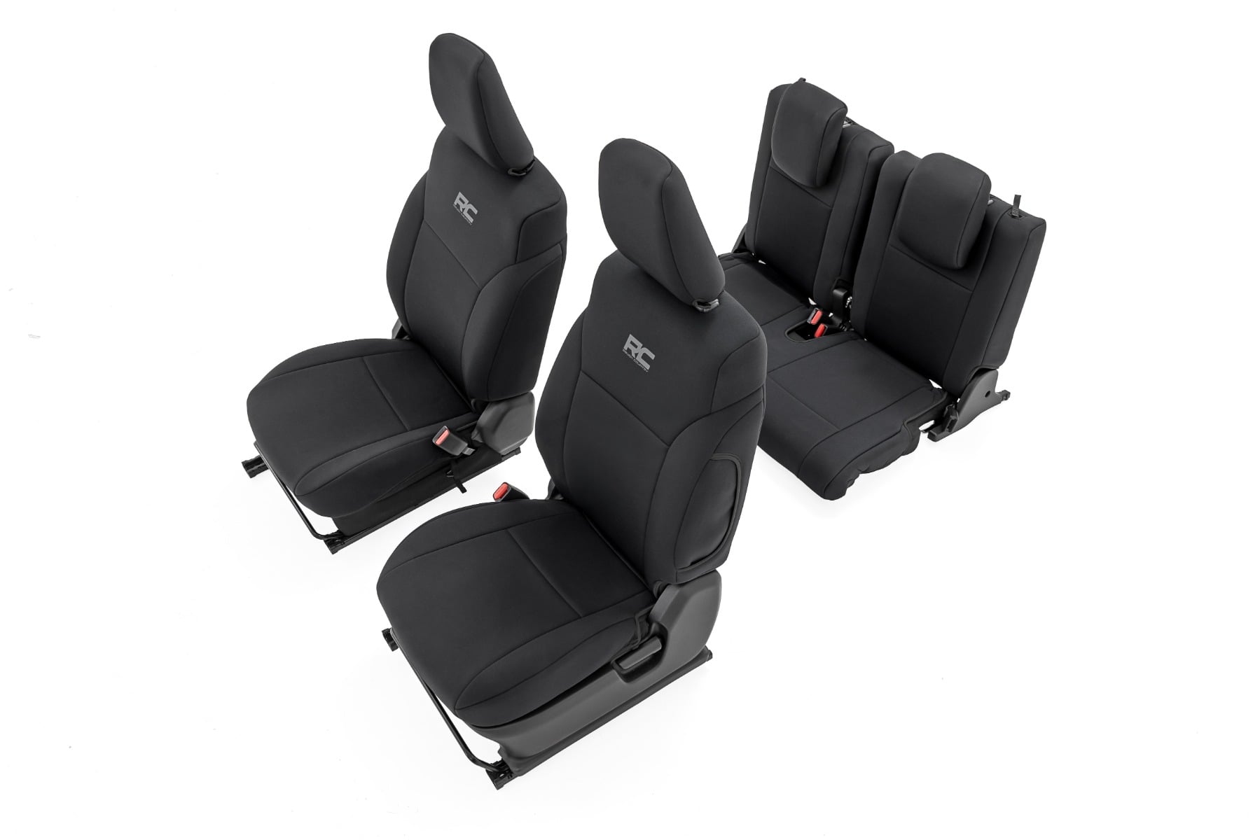 Rough Country Seat Covers | Front & Rear | for Suzuki Jimny (2-Door) 2018-2025 91072