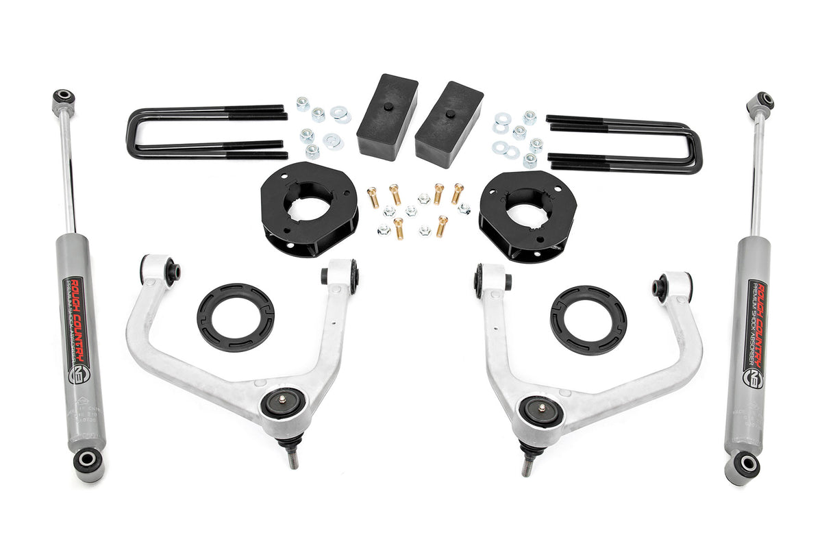 Rough Country 3.5" Lift Kit GMC Sierra 1500 19-24 28830