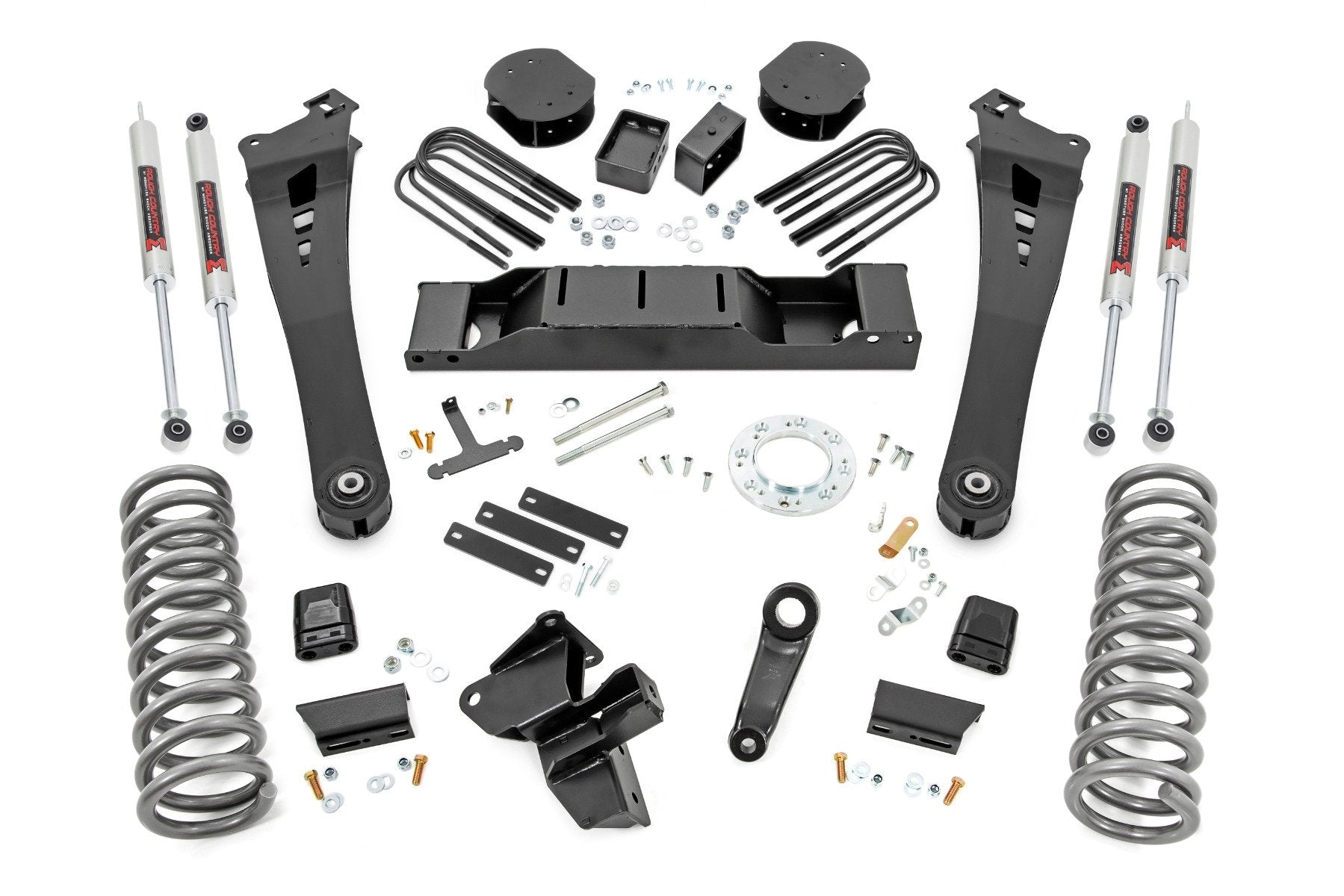 Rough Country 5" Lift Kit Diesel |AISIN M1 for Ram 3500 4WD 2019-2024 -1