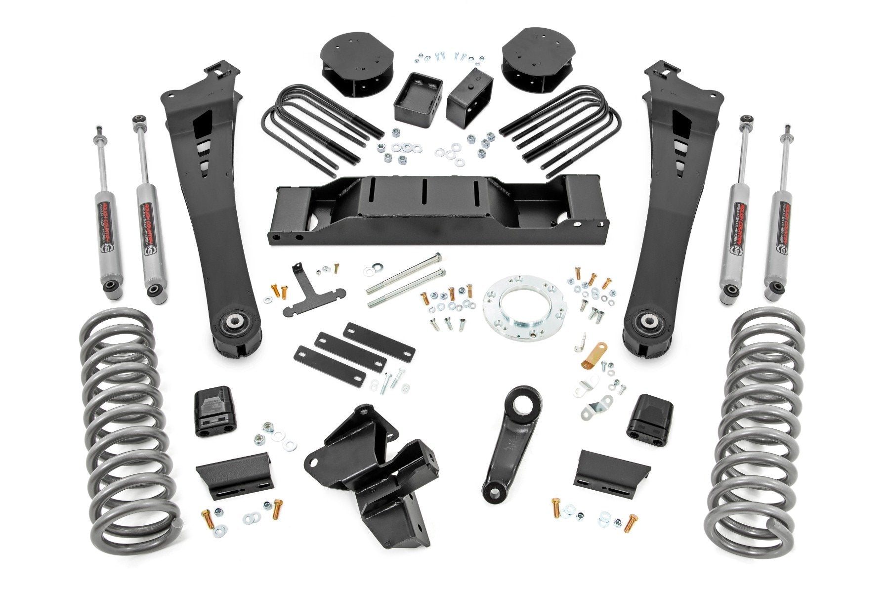 Rough Country 5" Lift Kit DRW OE Rear Air for Ram 3500 4WD 2020-2024 30930