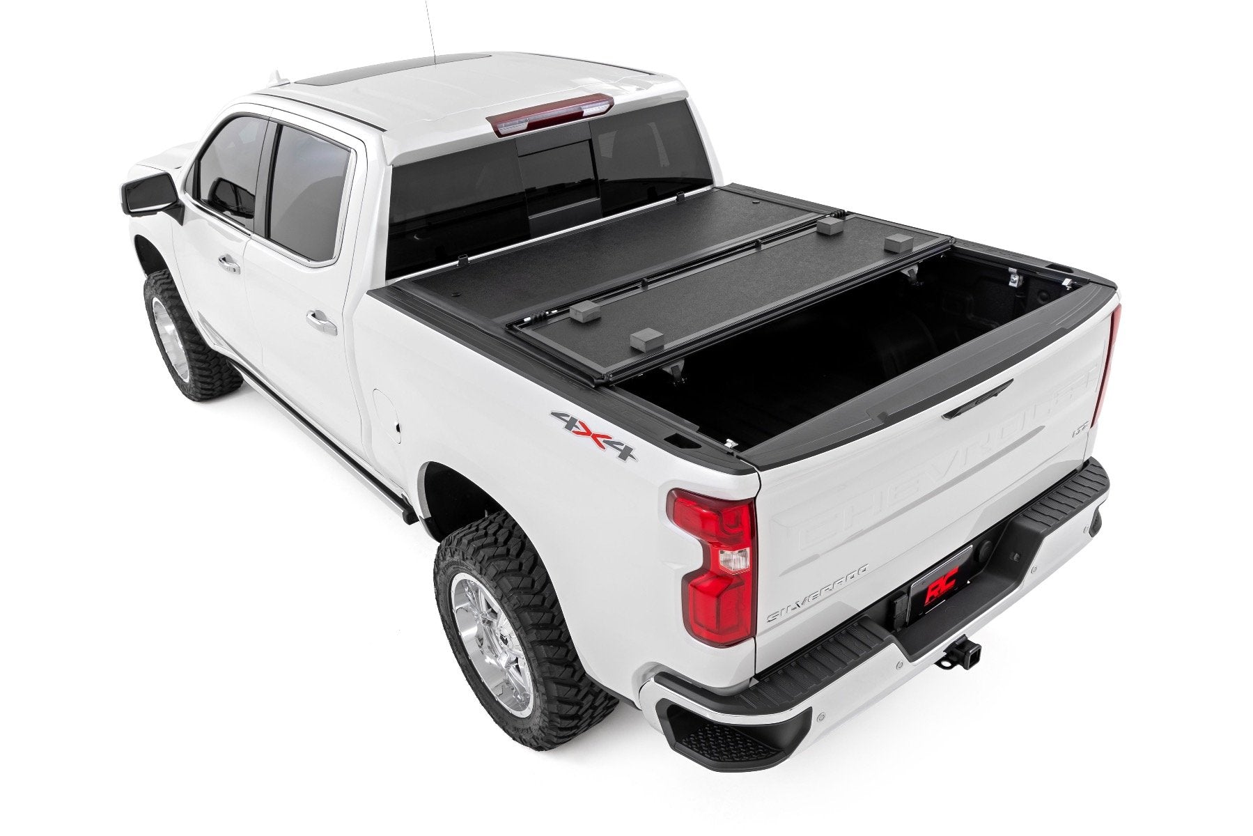 Rough Country Low Profile Bed Cover 5'9" Bed Rail Caps GM 1500/2500/3500HD 14-19 47119551B