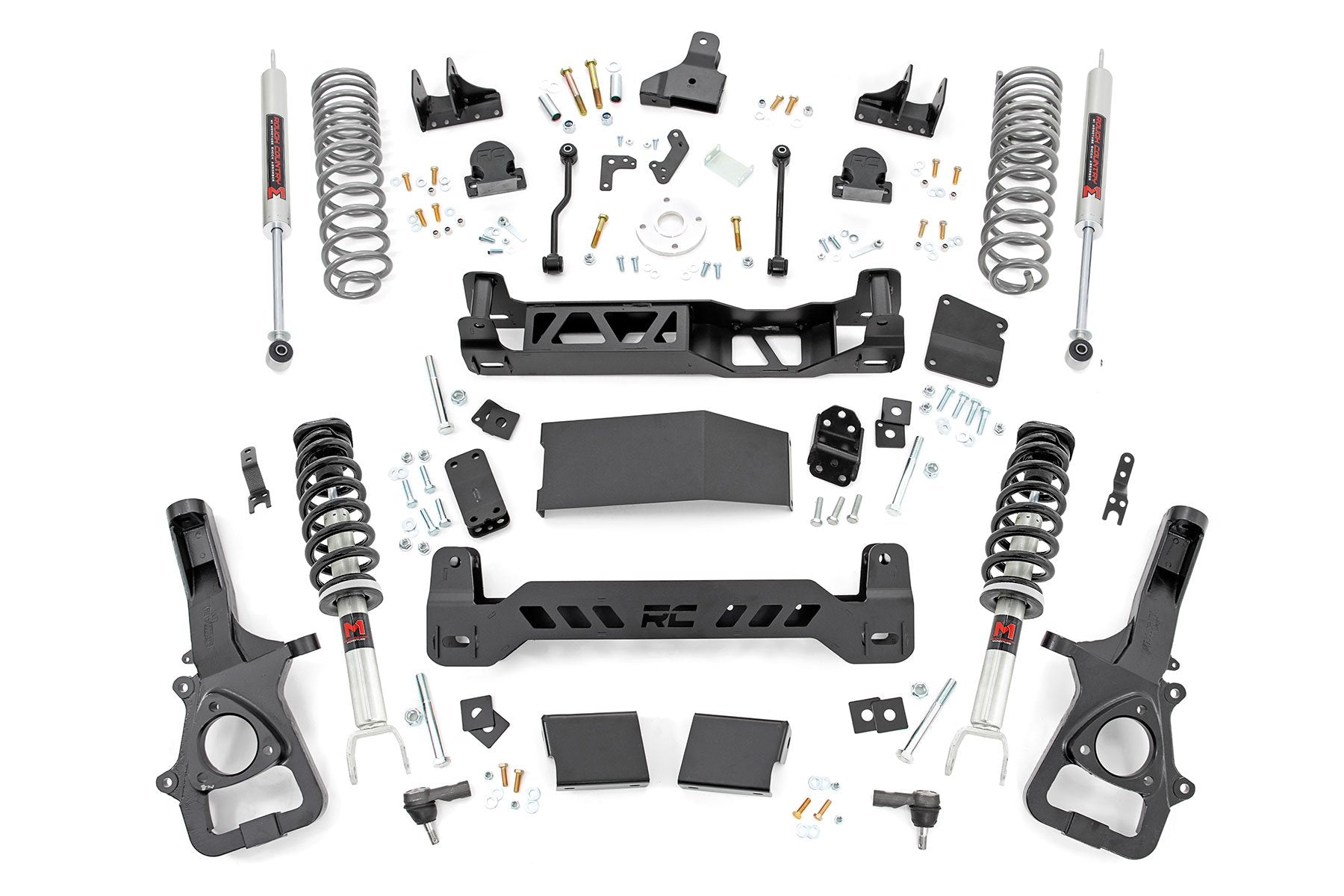 Rough Country 6 In Lift Kit for Ram 1500 19-25 22XL M1/M1 Dual Rate Coils 33940
