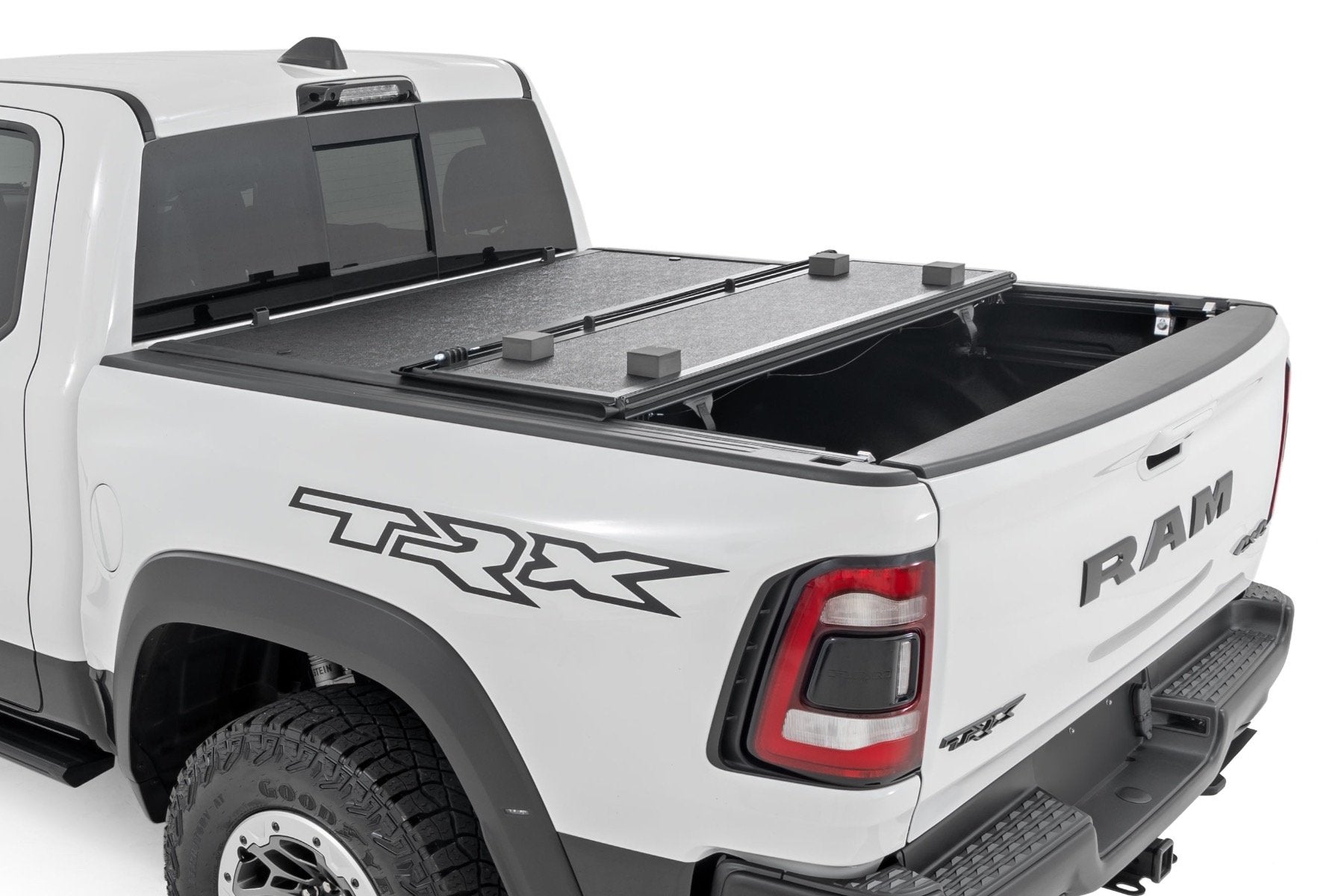 Rough Country Low Profile Cover 5'7" Bed No Rambox Ram 1500 19-24/TRX 21-24 47320550B